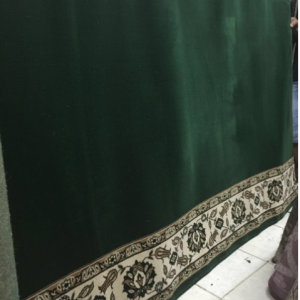 karpet masjid al shola hijau